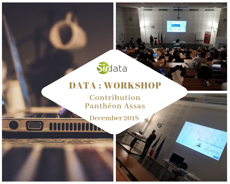 Sirdata 's founder was invited to speak at annual "IREP" meeting on data at Panthéon Assas