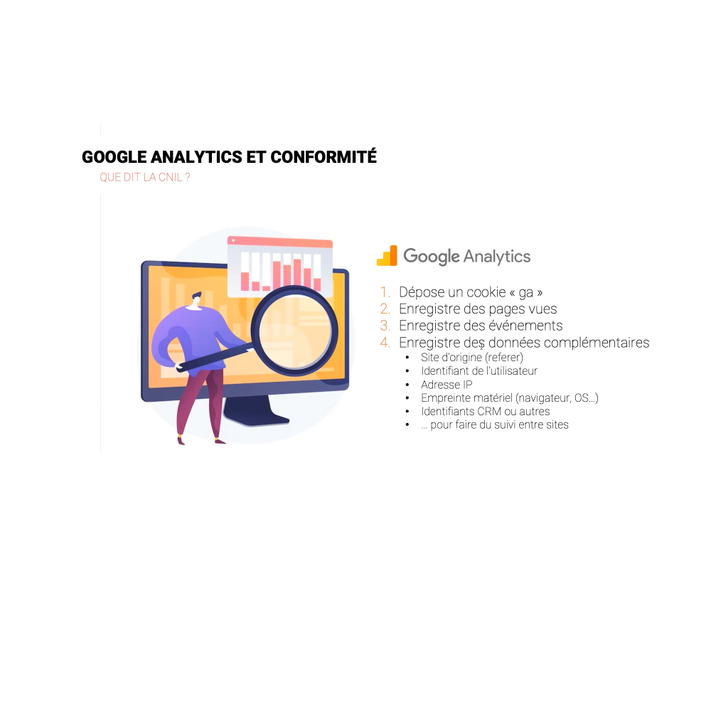 Conformité RGPD de Google Analytics - Webinaire Raccourci Agency