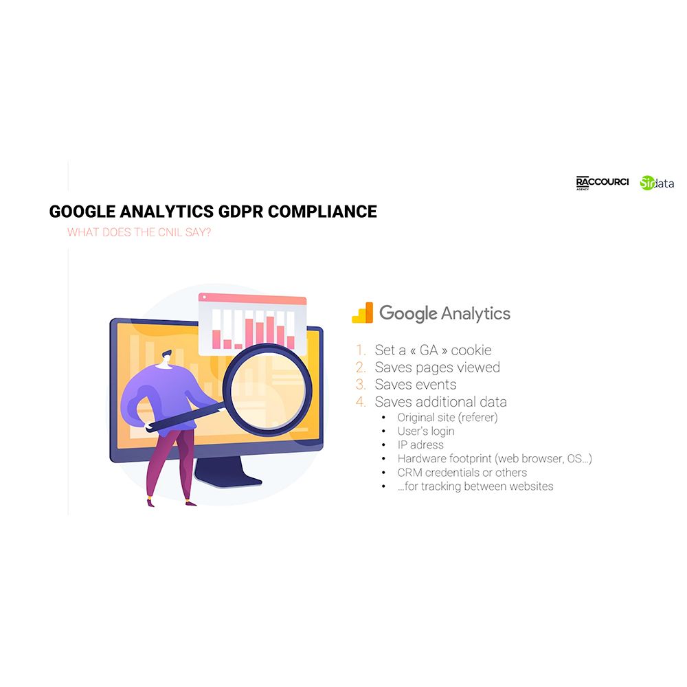 Google Analytics GDPR Compliance - Webinar by Raccourci Agency