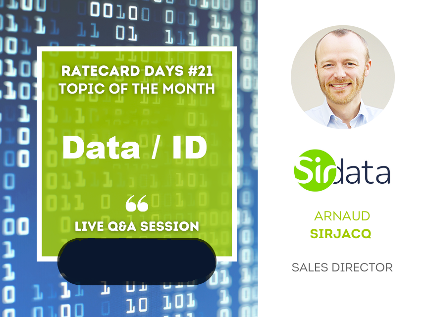 Ratecard Days #21 : "Data / ID"