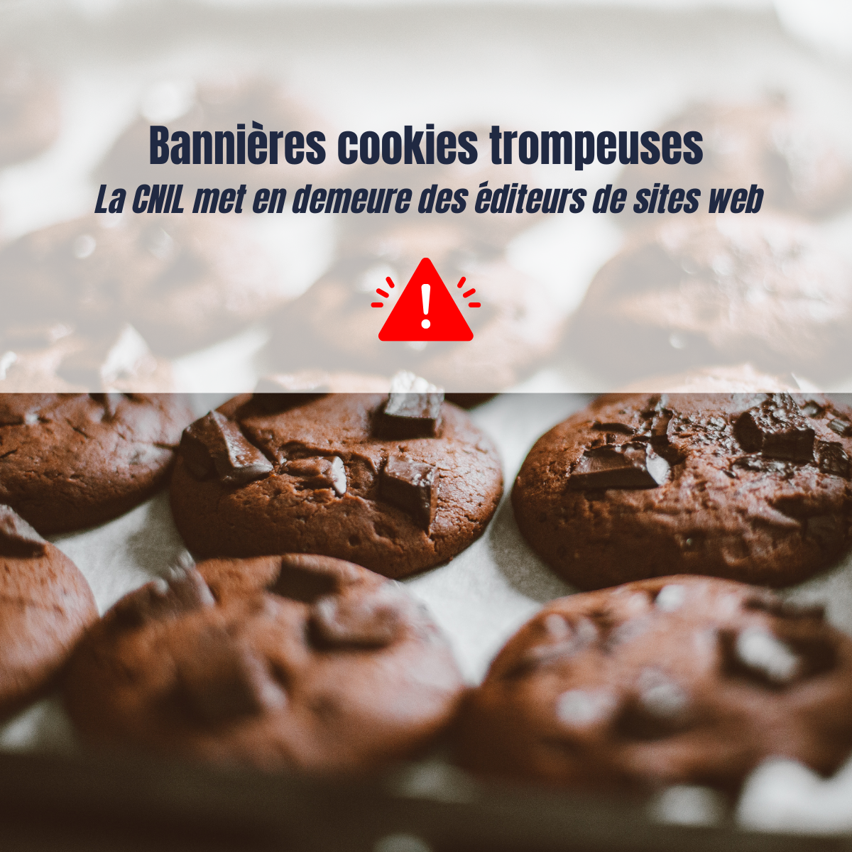 Bannières cookies trompeuses : la CNIL met en demeure des éditeurs de sites web